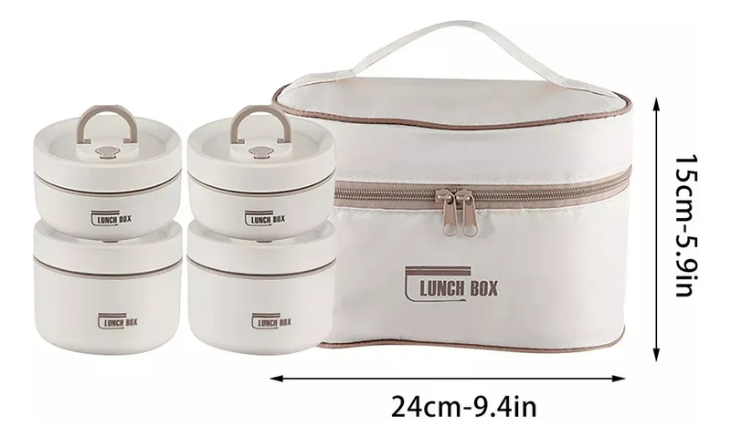 🔥Lonchera Térmica Lunch Box - "Tu comida caliente. Tu día imparable."🔥